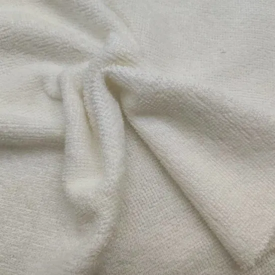 Tessuto per asciugamani lavorato a maglia in pile di pile tinto in spugna di cotone al 100% per prodotti tessili per la casa